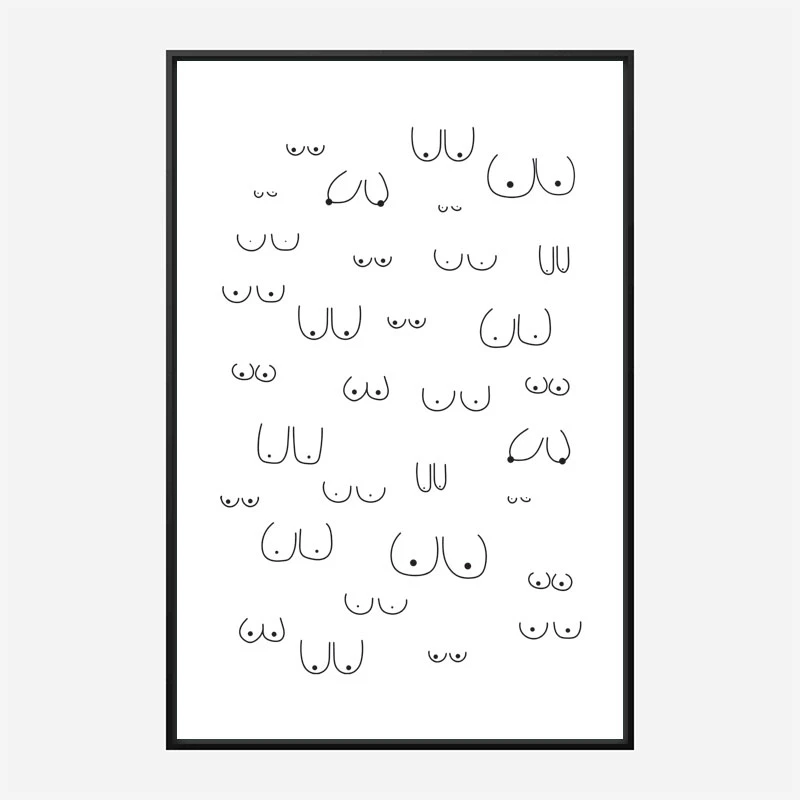 boobs-art-print